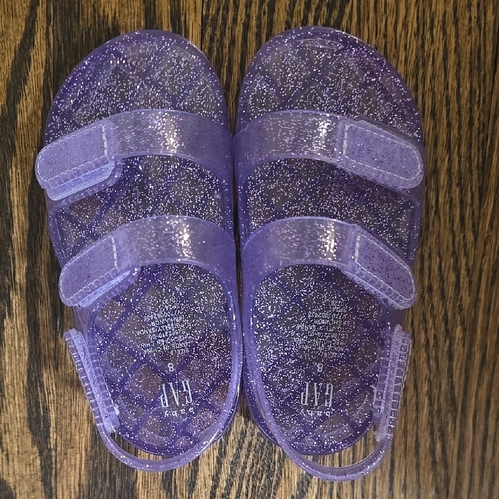GAP Girls Size 8 Sparkle Sandals